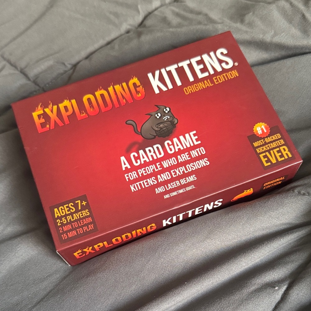 Exploding Kittens Original Card Game - Picture 4 of 5